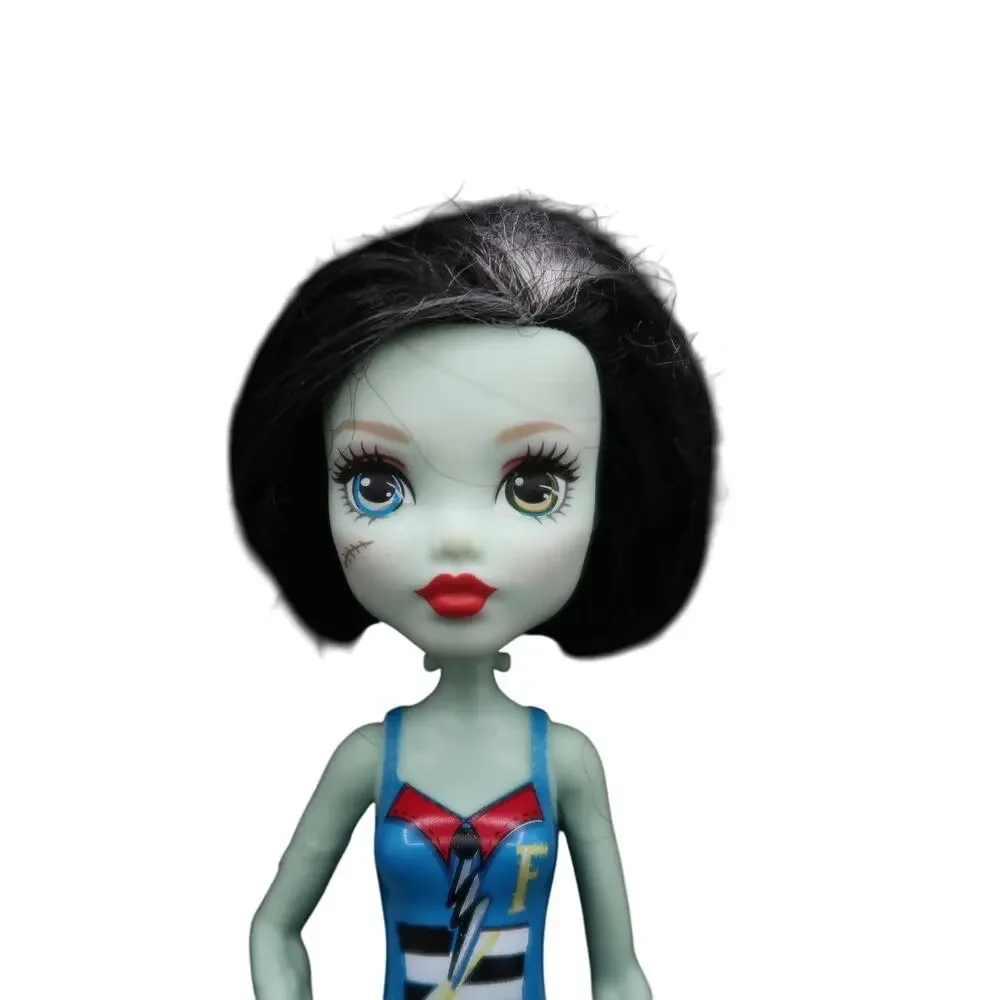 Monster High Frankie Stein Daughter of Frankenstein Doll Blue Bathing Suit 2017